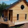 Une maison individuelle façon chalet en bois en Alsace Bossue