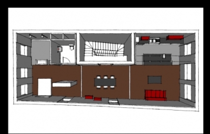 Plan de maison: un loft à Marseille