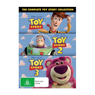 Toy Story 1, 2 & 3 DVD Set $29.95