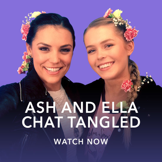 Ash and Ella Chat Tangled