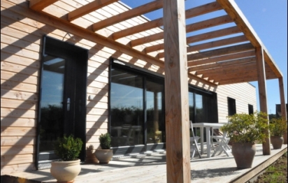 Une maison bois passive en Bourgogne