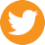 orange twitter icon