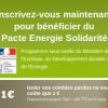 Pacte Energie Solidarité