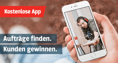 MyHammer App für Handwerker und Dienstleister