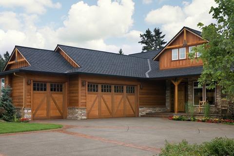 Traditional Home Exterior with multiple roof lines