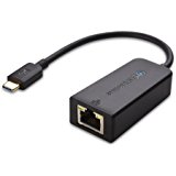 Cable Matters USB-C to Ethernet Gigabit LAN Network Adapter in Black (Thunderbolt 3 Port Compatible) for 2016/2017 Macbook Pro, Dell XPS 13/15, Lenovo Yoga 910, Surface Book 2 and More