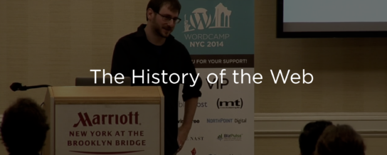 The History of the Web, and WordPress's 15th Birthday -- Draft Podcast