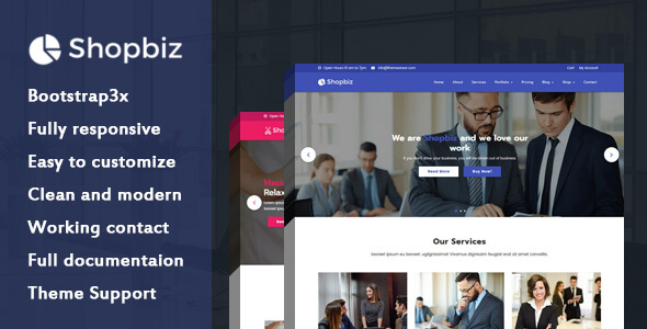 shopbiz-premium & free wordpress theme - themeansar.com