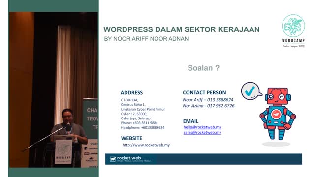 Noor Ariff Noor Adnan: WordPress dalam Sektor Kerajaan