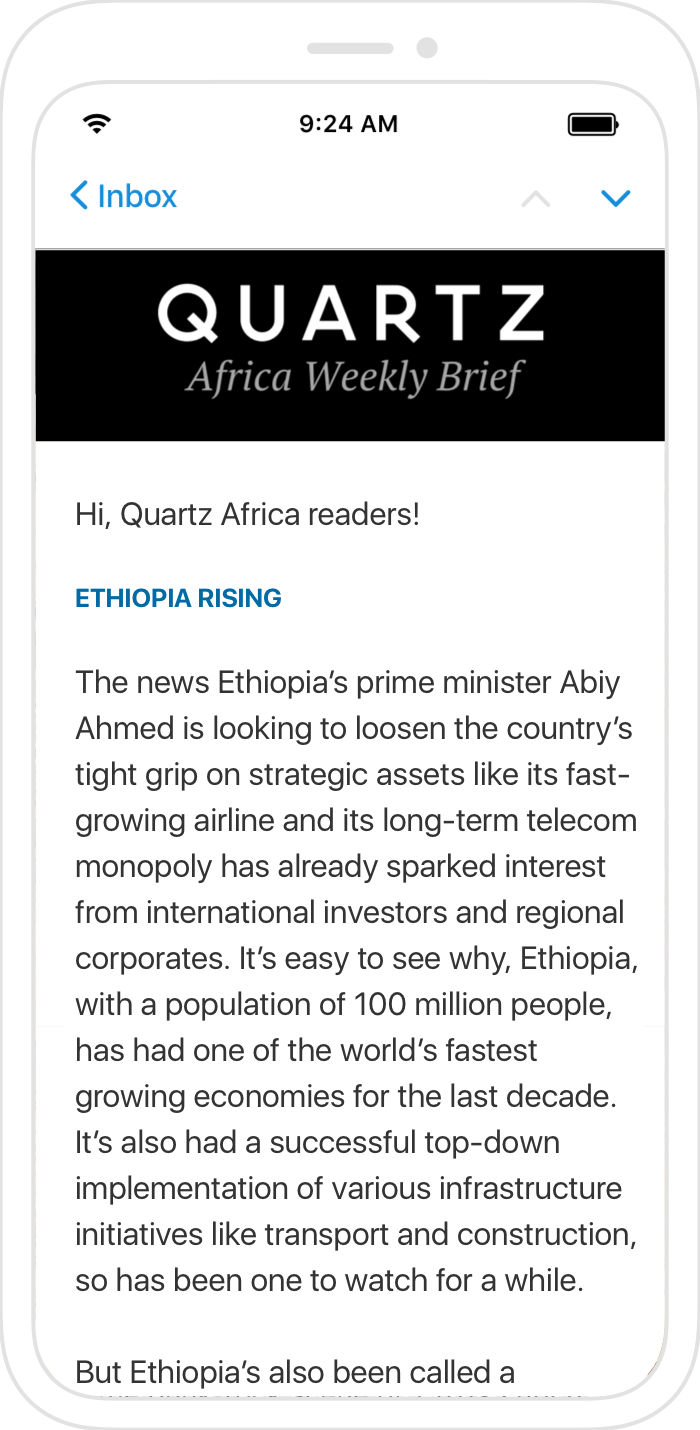 Quartz Africa Weekly