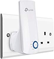 TP-Link TL-WA850RE N300 Universal Range Extender, Broadband/Wi-Fi Extender, Wi-Fi Booster/Hotspot with 1 Ethernet Port,...