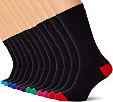 FM London 12-Pack Men’s Smart Breathable Socks