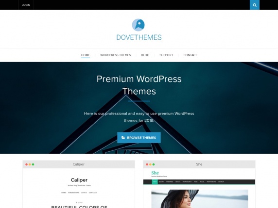 Web de DoveThemes