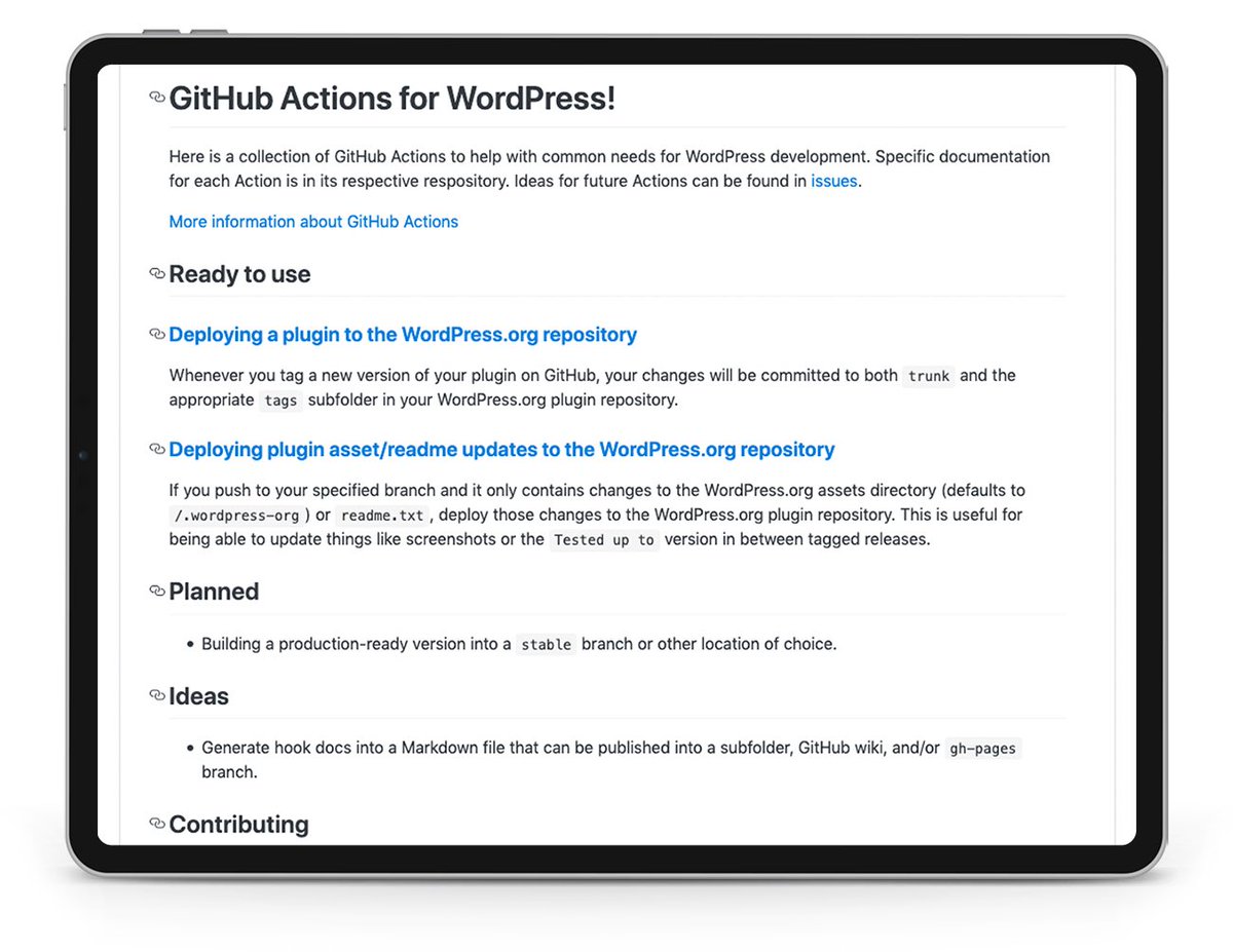 10up GitHub Actions for WordPress