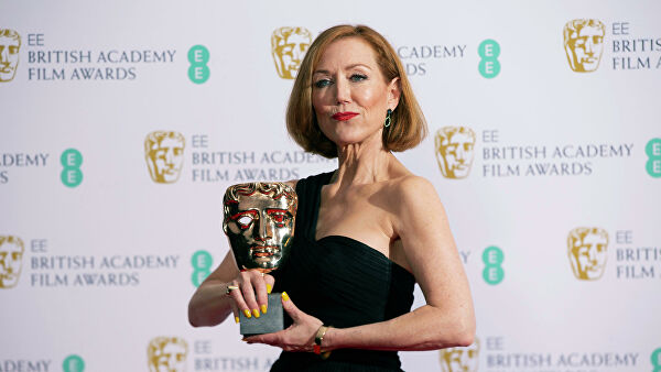 Энн Морган на церемонии вручения премии BAFTA в Лондоне