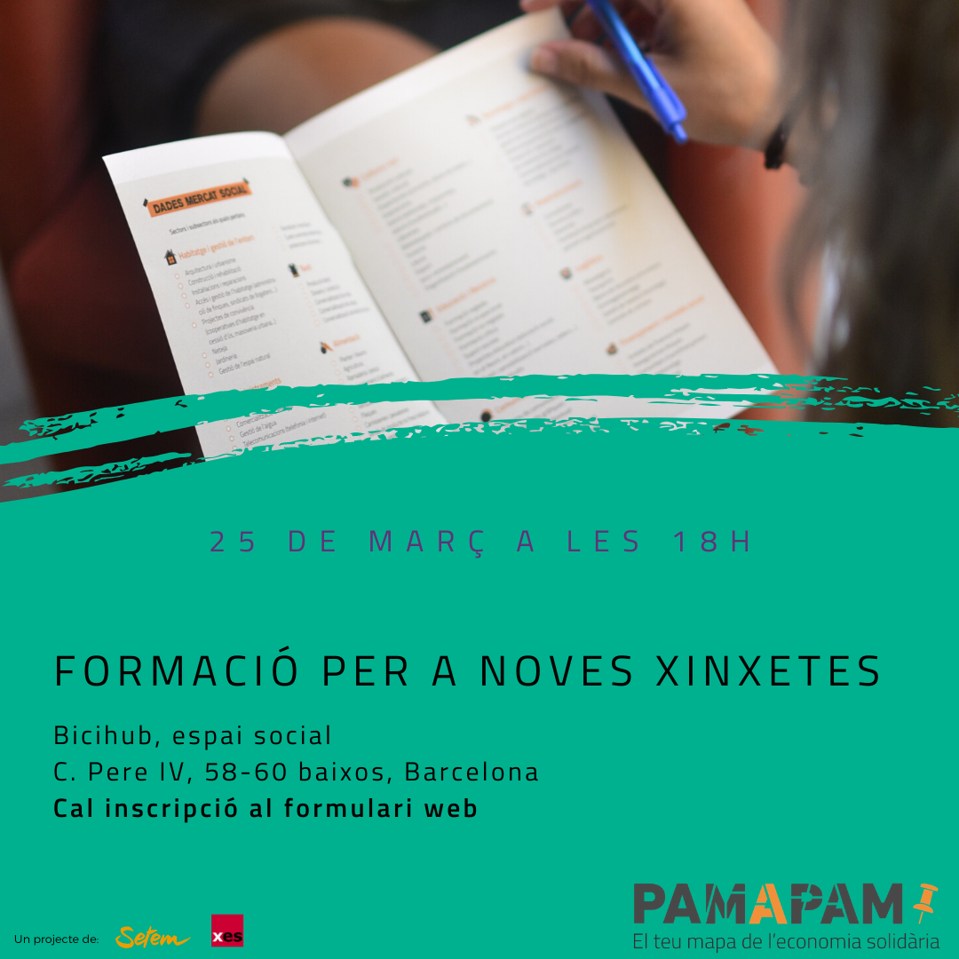 Formació per a noves activistes de Pam a Pam al Poblenou @ Bicihub, espai social. 