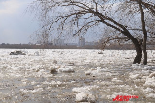 Лёд на Иртыше уже прошёл.