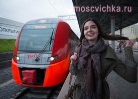 Москвичка Екатерина Ишова одной из первых оценила работу Московского центрального кольца