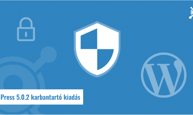 WordPress 5.0.2 karbantartó kiadás