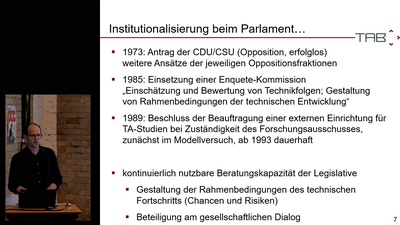 DG108: Das Parlament in Fragen des wissenschaftlich-technischen Wandels beraten - wie läuft das ab?