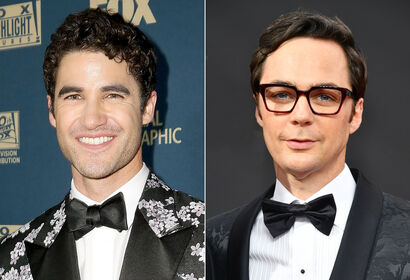 Darren Criss and Jim Parsons