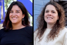 Left to right: MIT associate professors Eden Medina of science, technology, and society and Sarah Williams of technology and urban planning. Medina is particularly well-versed in the social, historical, and ethical aspects of computing, and Williams brings expertise as a practicing data scientist. Their multi-layered course, Data and Society, is designed to train practitioners who know how to use data in responsible ways.