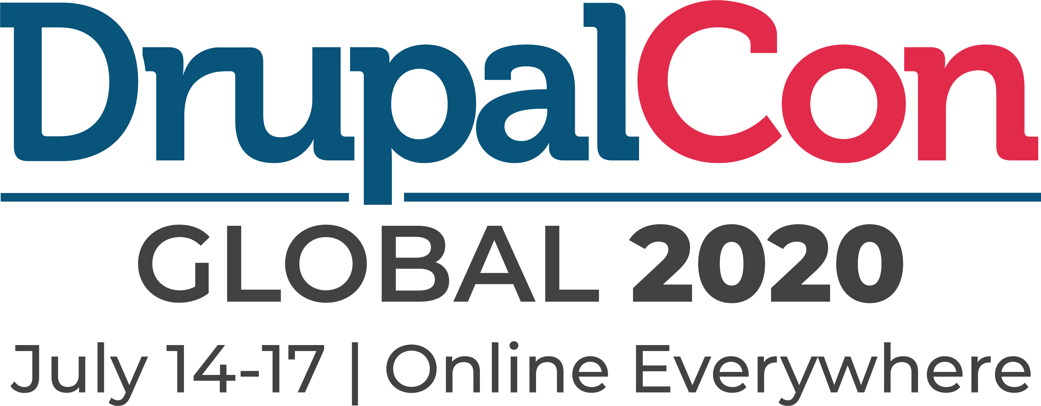 DrupalCon Global 2020 logo