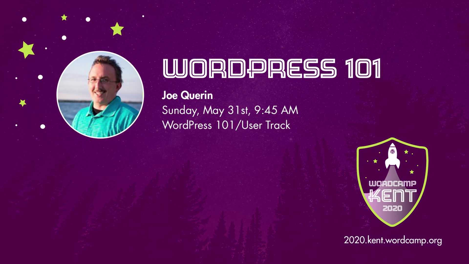 Joe Querin: WordPress 101 (Session One)