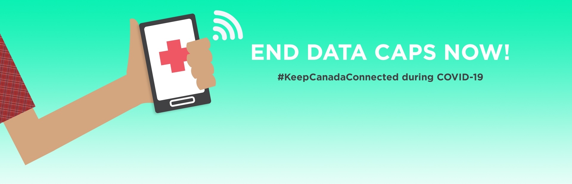 Let’s end data caps and #KeepCanadaConnected