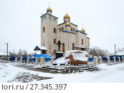 Спасо-Преображенская церковь, город Ветка Гомельской области, Беларусь (2017 год). Стоковое фото, фотограф Ольга Коцюба / Фотобанк Лори