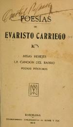 Poesías de Evaristo Carriego.djvu