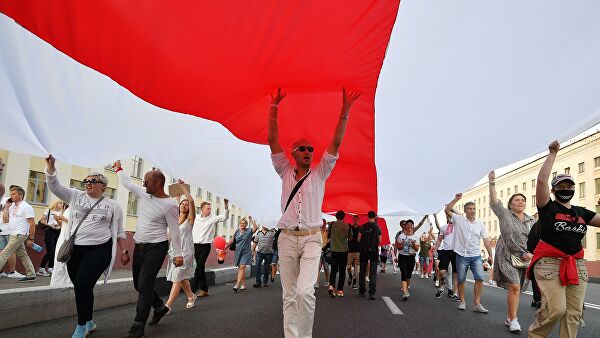 Общегражданский марш За свободу в Минске