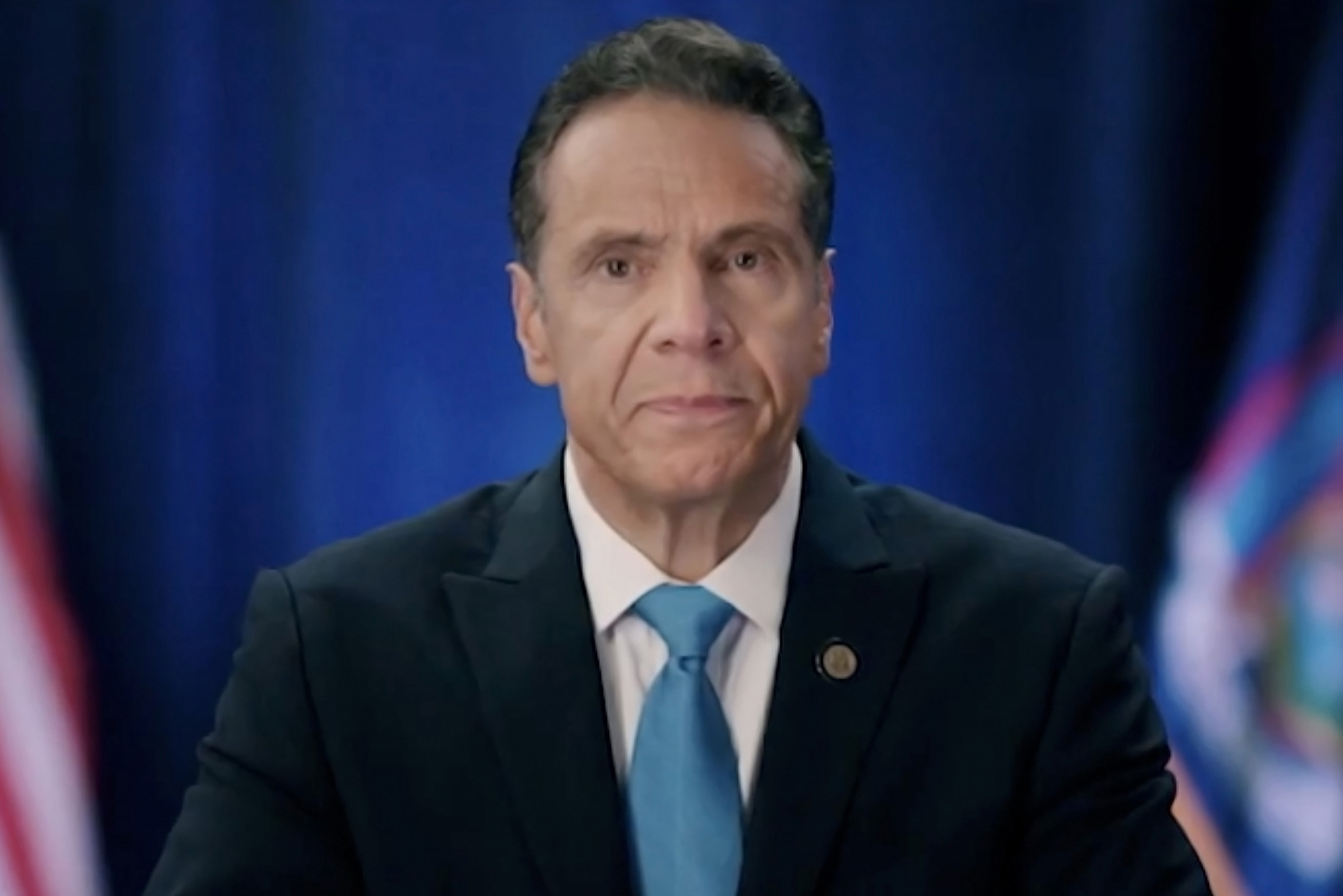 New York Gov. Andrew Cuomo speaks at the Democratic National Convention on August 17, 2020.