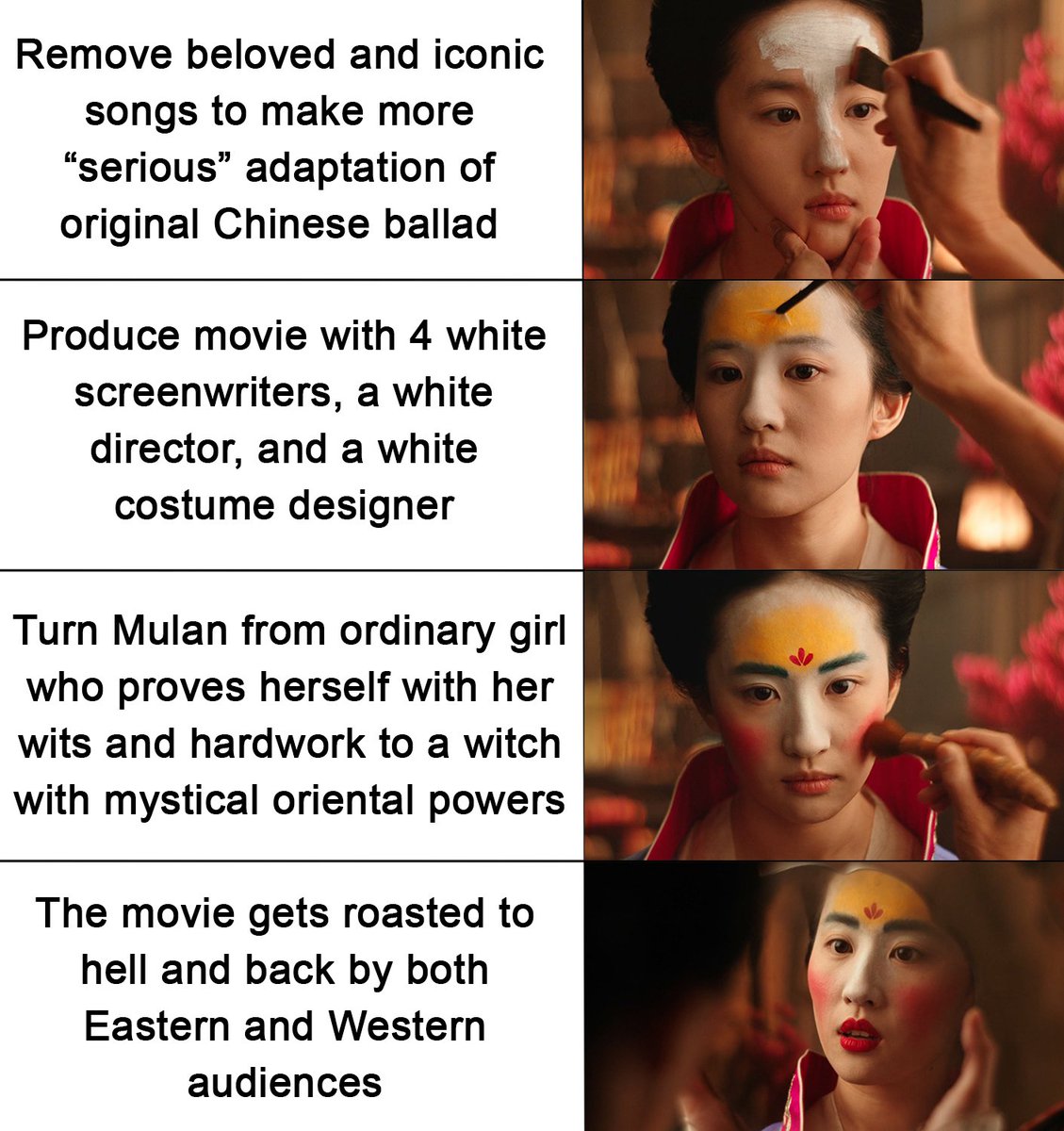 mulan clown meme