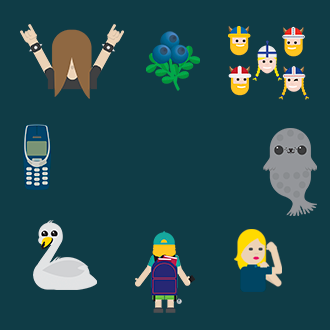 Émojis finlandais