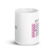 The L Word Gay Agenda White Mug