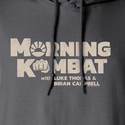 Morning Kombat Logo with Names Fleece Hooded Sweatshirt