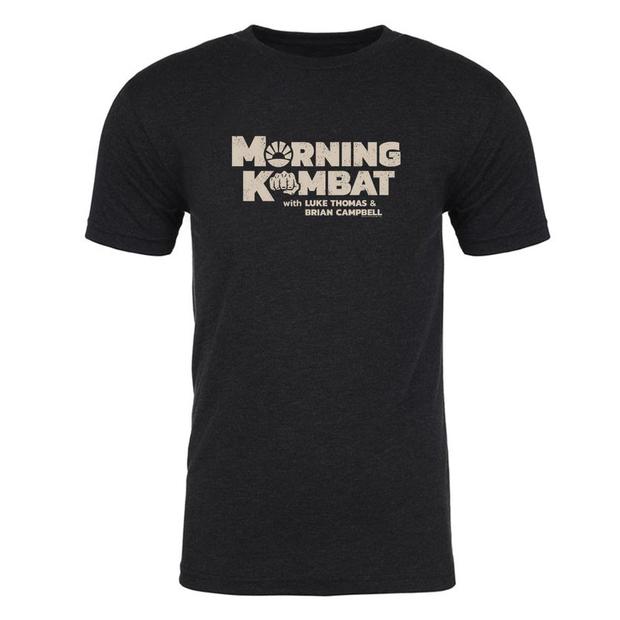 Morning Kombat Logo with Names Men's Tri-Blend T-Shirt