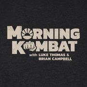 Morning Kombat Logo with Names Men's Tri-Blend T-Shirt