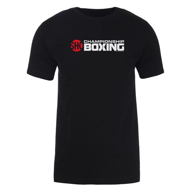 SHOWTIME Championship Boxing Logo Adult Short Sleeve T-Shirt