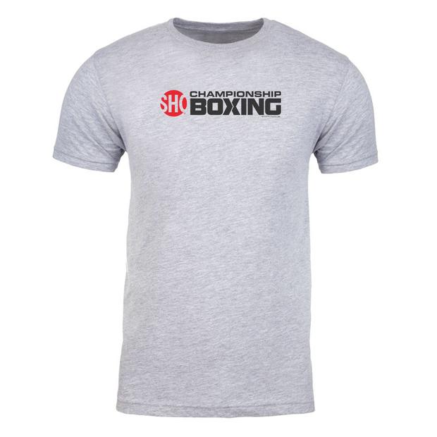 SHOWTIME Championship Boxing Logo Adult Short Sleeve T-Shirt