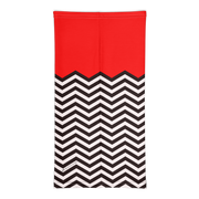 Twin Peaks Red Room Chevron Face Covering