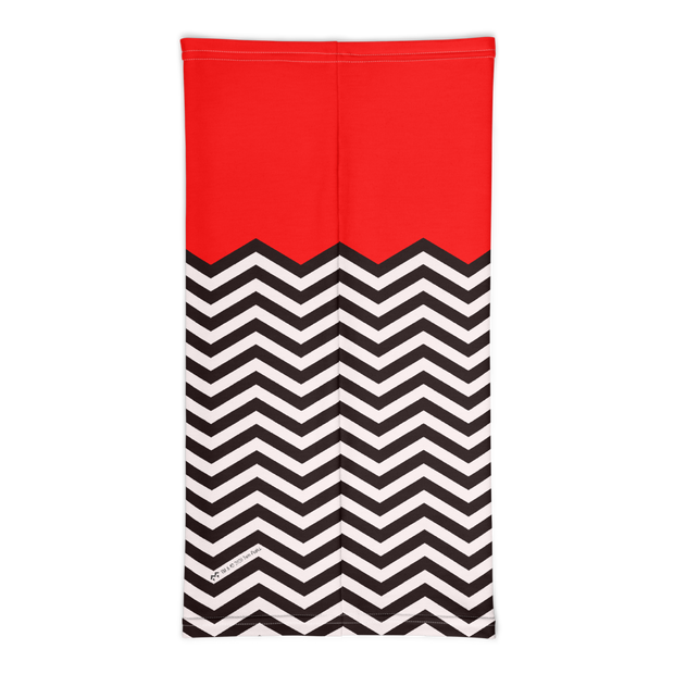 Twin Peaks Red Room Chevron Face Covering