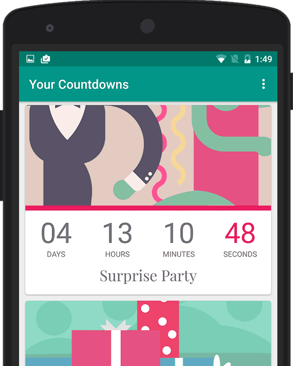 Android Countdown App