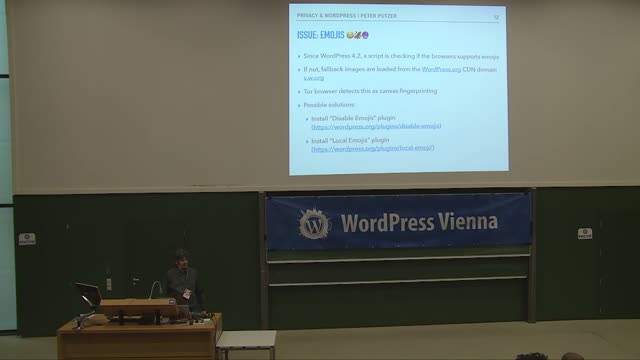 Peter Putzer: Privacy Considerations for WordPress Sites