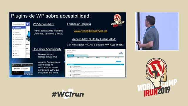 Isabel Rodriguez, Javier Hernández: Accesibilidad e inclusión con WordPress