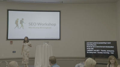 Lindsay Halsey: SEO Workshop