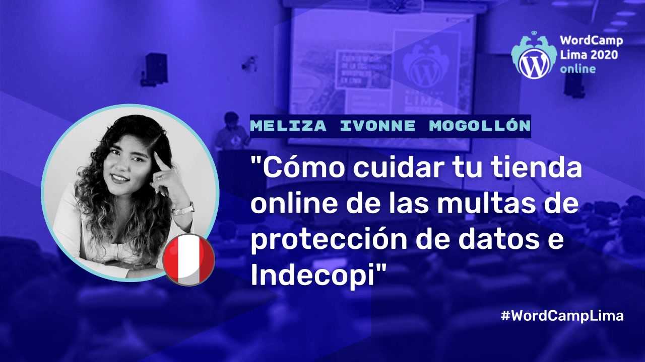 Meliza Mogollón: Cómo cuidar tu tienda online de las multas de protección de datos e Indecopi