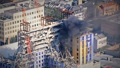 Photo of Watch & listen live: Fire at Hard Rock Hotel site — scene of deadly collapse