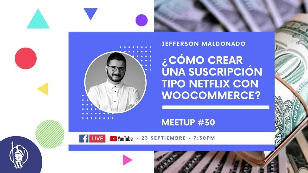 Jefferson Maldonado: ¿Cómo crear una suscripción tipo Netflix con WooCommerce?